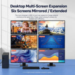 Docking station Blueendless HU201 USB-C a doppia HDMI