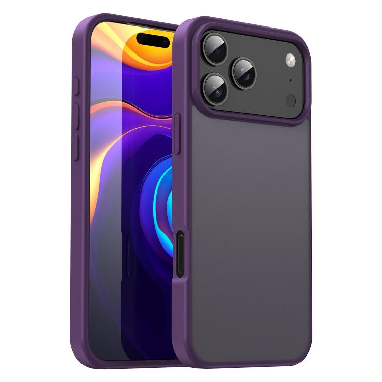 Custodia traslucida in PC ibrido TPU per iPhone 18 Pro
