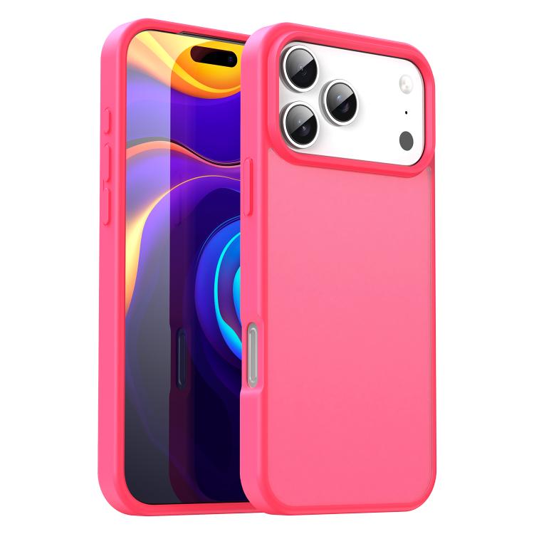 Custodia traslucida in PC ibrido TPU per iPhone 18 Pro