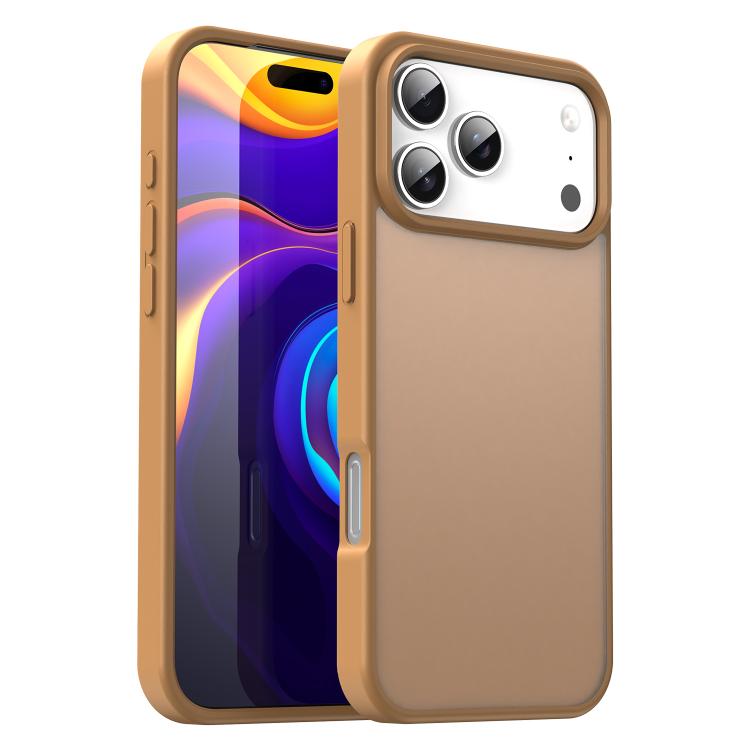 Custodia traslucida in PC ibrido TPU per iPhone 18 Pro