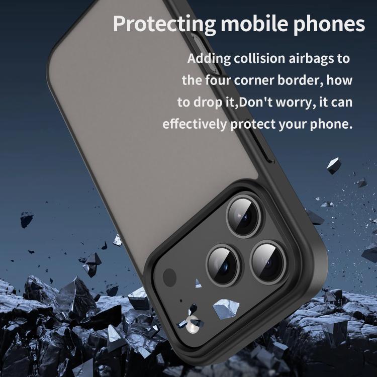 Custodia traslucida in PC ibrido TPU per iPhone 18 Pro