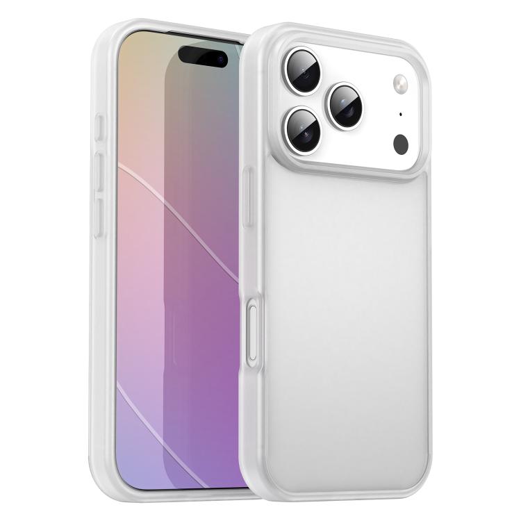 Custodia traslucida in PC ibrido TPU per iPhone 18 Pro