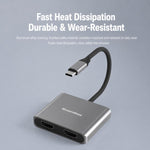 Docking station Blueendless HD201 Type-C doppia HDMI 4K 60Hz