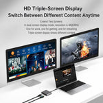 Docking station Blueendless HD201 Type-C doppia HDMI 4K 60Hz