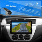 Autoradio con schermo touchscreen HD da 10,1 pollici, singolo DIN, compatibile con CarPlay e lettore MP5., Standard, Standard+Reversing camera