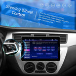 Autoradio con schermo touchscreen HD da 10,1 pollici, singolo DIN, compatibile con CarPlay e lettore MP5., Standard, Standard+Reversing camera