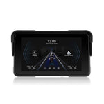Navigatore per moto con schermo da 5 pollici orientato orizzontalmente, compatibile con CarPlay e Android Auto wireless., Standard, with Tire Pressure Sensor