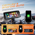 Schermo di navigazione wireless da 6,86 pollici per moto, compatibile con CarPlay e Android Auto., Standard, with Tire Pressure Sensor