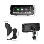 Schermo di navigazione wireless da 6,86 pollici per moto, compatibile con CarPlay e Android Auto., Standard, with Tire Pressure Sensor