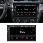 Lettore MP5 wireless con schermo touch HD da 7 pollici per auto, compatibile con CarPlay e doppio snodo., Standard, Standard+Reversing Camera