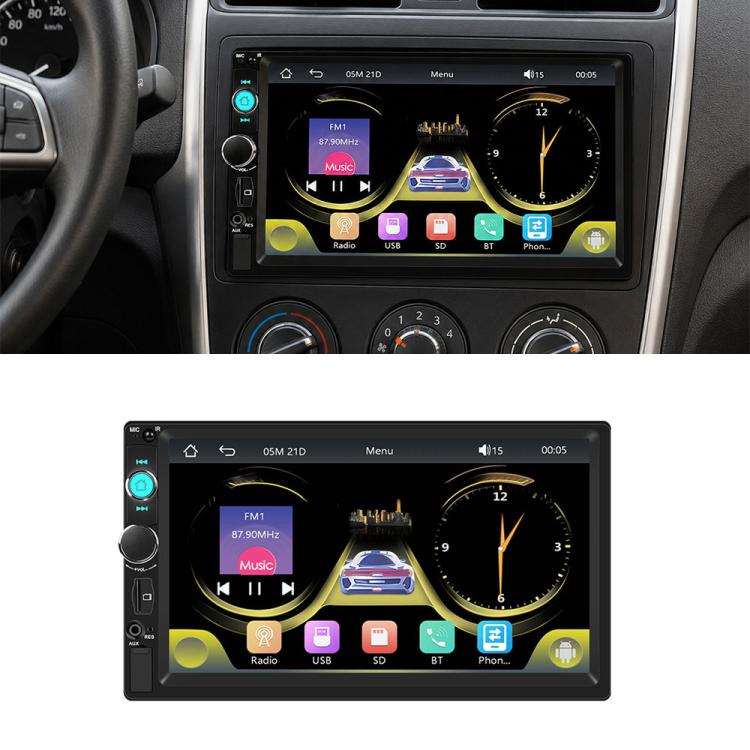 Lettore MP5 wireless 7" HD per auto con CarPlay