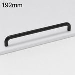 Maniglia in lega di alluminio per anta mobile 96-192mm