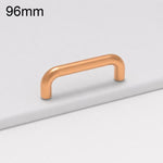 Maniglia per anta di mobile in lega di alluminio massiccio, pomello per porta, 96mm, 128mm, 160mm