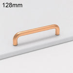 Maniglia per anta di mobile in lega di alluminio massiccio, pomello per porta, 96mm, 128mm, 160mm