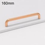 Maniglia per anta di mobile in lega di alluminio massiccio, pomello per porta, 96mm, 128mm, 160mm