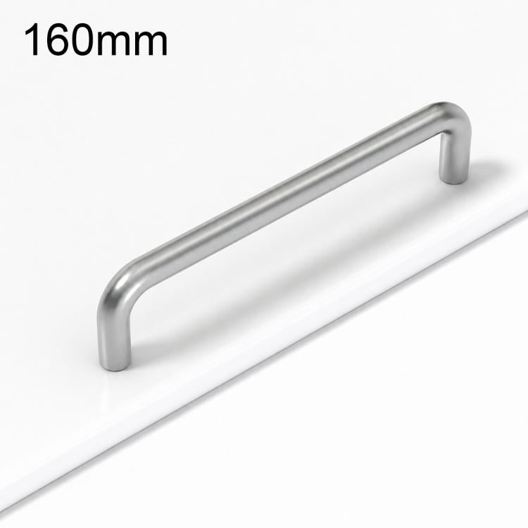 Maniglia per anta di mobile in acciaio inossidabile massiccio, pomello per porta, 64mm, 96mm, 128mm, 160mm