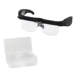 Lente d'ingrandimento LED da testa ricaricabile USB