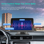Schermo centrale portatile da 7 pollici, CarPlay wireless, sistema di navigazione per auto, Sunshade Cover, Without Sunshade Cover, Incell Screen
