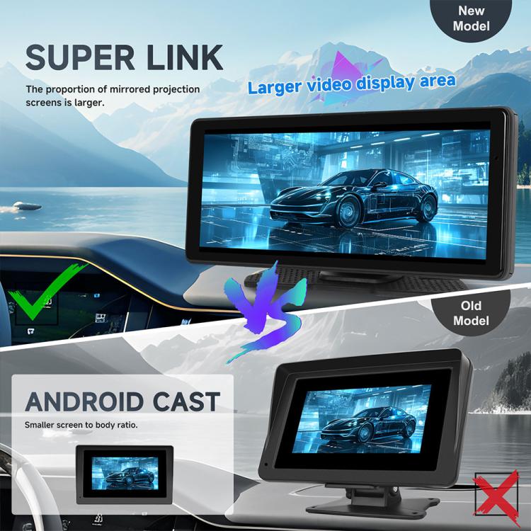 Schermo centrale da 8,1 pollici con risoluzione 2.5K e compatibilità con CarPlay Auto., Standard, Standard+Reversing Camera