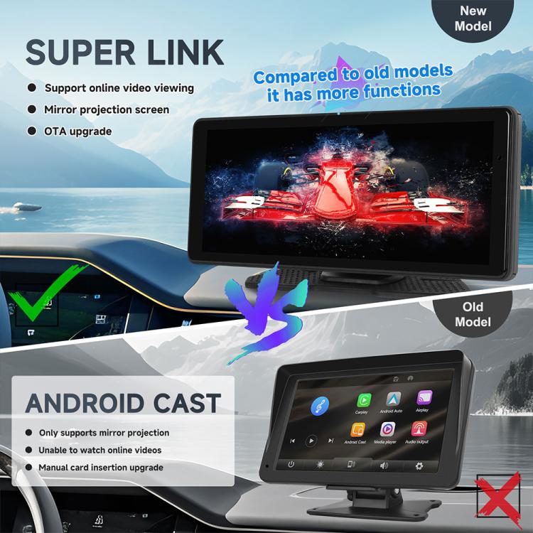 Schermo centrale da 8,1 pollici con risoluzione 2.5K e compatibilità con CarPlay Auto., Standard, Standard+Reversing Camera
