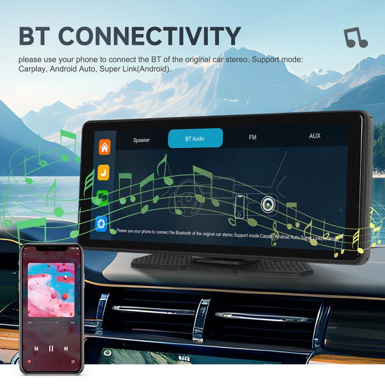 Schermo centrale da 8,1 pollici con risoluzione 2.5K e compatibilità con CarPlay Auto., Standard, Standard+Reversing Camera
