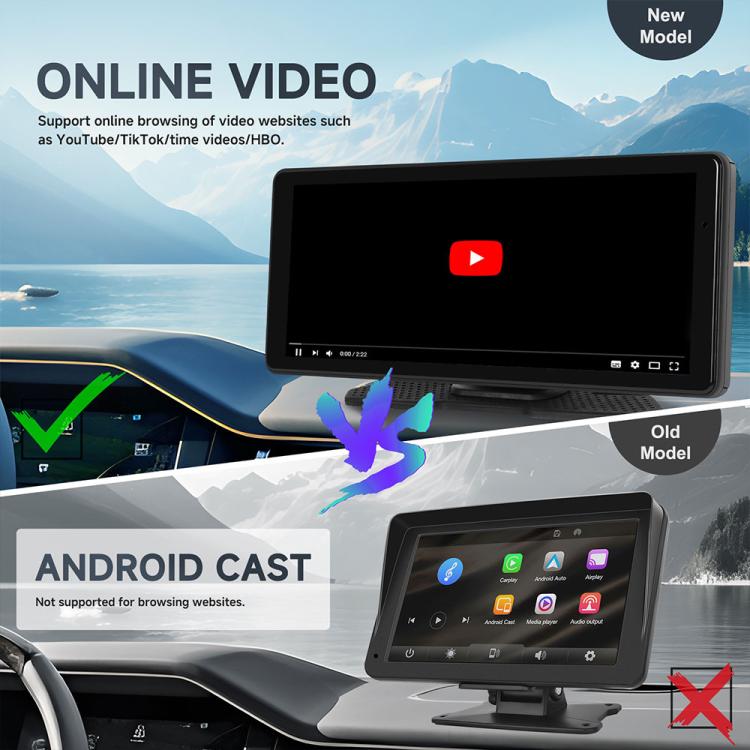Schermo centrale da 8,1 pollici con risoluzione 2.5K e compatibilità con CarPlay Auto., Standard, Standard+Reversing Camera