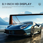 Schermo centrale da 8,1 pollici con risoluzione 2K e compatibilità con CarPlay Auto per navigazione portatile in auto., Standard, Standard+Reversing Camera