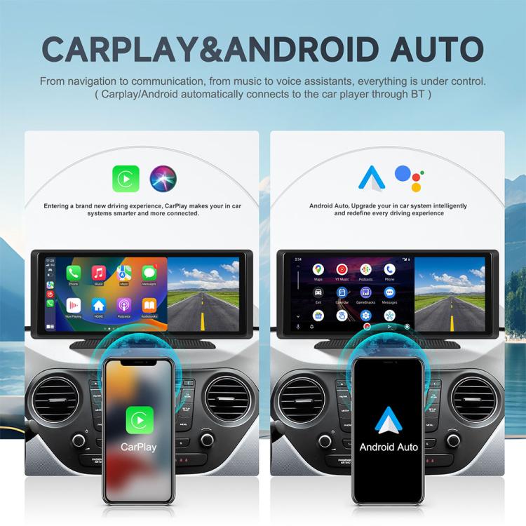 Schermo centrale da 8,1 pollici con risoluzione 2K e compatibilità con CarPlay Auto per navigazione portatile in auto., Standard, Standard+Reversing Camera