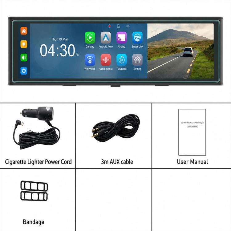 Schermo centrale da 10,99 pollici con risoluzione 4K e compatibilità con CarPlay Auto per la navigazione in auto., Standard, Standard+Reversing Camera
