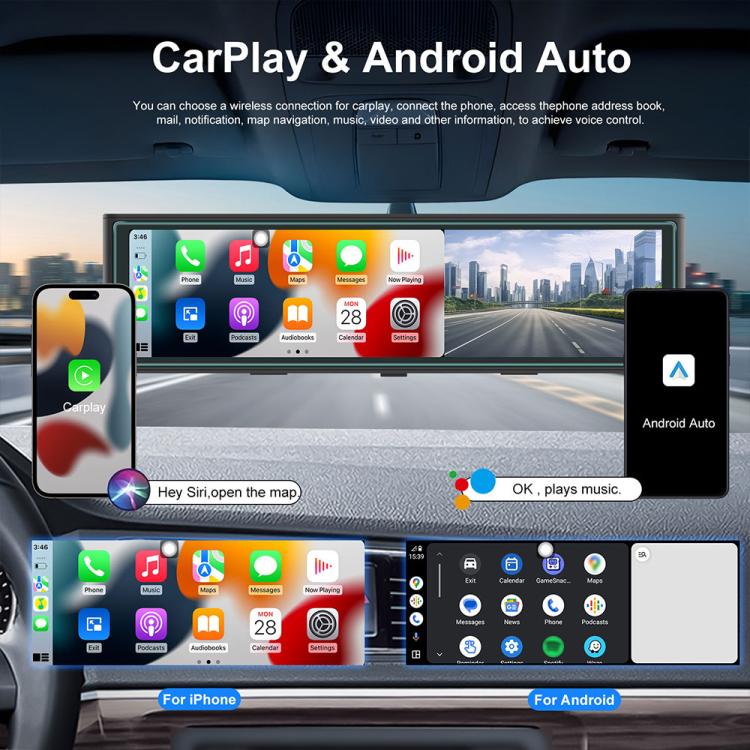Schermo centrale da 10,99 pollici con risoluzione 4K e compatibilità con CarPlay Auto per la navigazione in auto., Standard, Standard+Reversing Camera