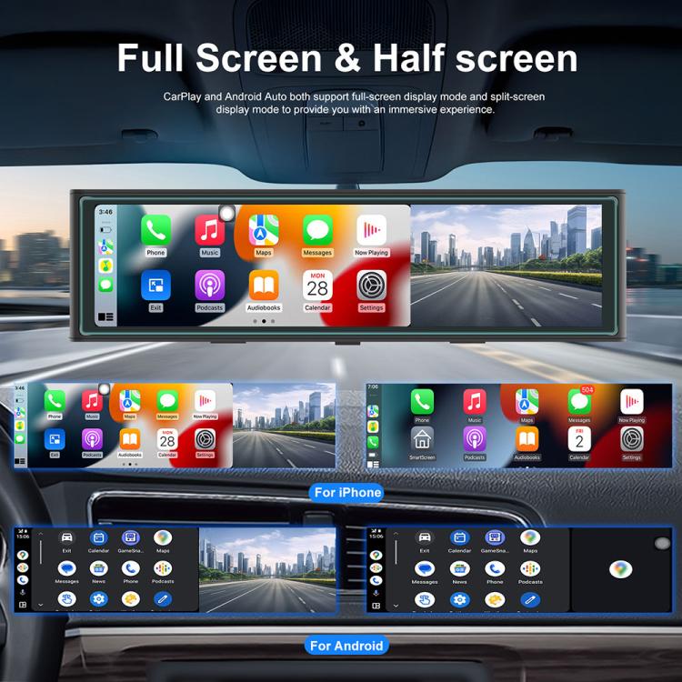 Schermo centrale da 10,99 pollici con risoluzione 4K e compatibilità con CarPlay Auto per la navigazione in auto., Standard, Standard+Reversing Camera