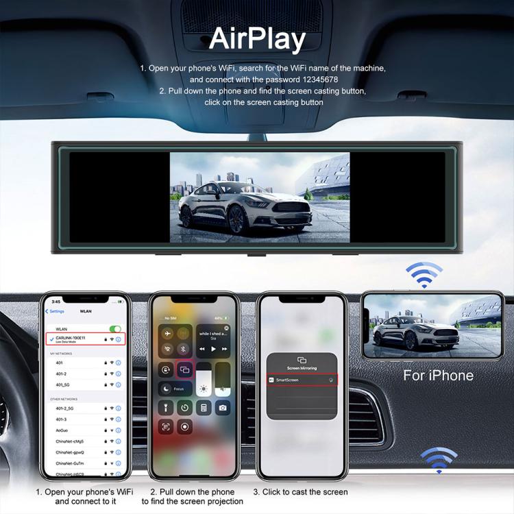 Schermo centrale da 10,99 pollici con risoluzione 4K e compatibilità con CarPlay Auto per la navigazione in auto., Standard, Standard+Reversing Camera