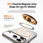 Supporto magnetico per telefono ZGA Z09 con anello in lega di alluminio e rotazione a 360 gradi.