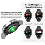 Smartwatch QS39, schermo da 1,45 pollici, chiamate Bluetooth, frequenza cardiaca, ossigeno nel sangue, pressione sanguigna