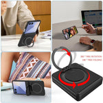 Custodia per telefono con anello magnetico girevole a 360° e cerniera Skin Feel., For Galaxy Z Flip8 5G, For Galaxy Z Flip7 5G