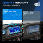 Autoradio universale Dual-DIN da 7 pollici con lettore MP5, display per console centrale, compatibile con CarPlay e Android Auto., Standard, with Reversing Camera + Frame