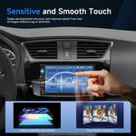Autoradio universale Dual-DIN da 7 pollici con lettore MP5, display per console centrale, compatibile con CarPlay e Android Auto., Standard, with Reversing Camera + Frame