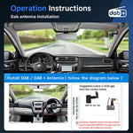 Autoradio universale Dual-DIN da 7 pollici con lettore MP5, display per console centrale, compatibile con CarPlay e Android Auto., Standard, with Reversing Camera + Frame