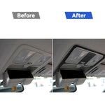 Adesivo decorativo per luce di lettura con tetto rigido in fibra di carbonio per auto per Nissan 350z 2006-2009, Hardtop Reading Light