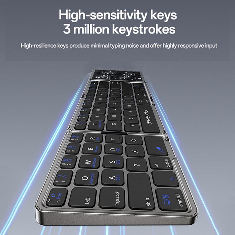 Tastiera wireless pieghevole Yesido KB49