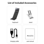 Tastiera wireless pieghevole Yesido KB49