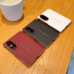 Custodia per telefono con doppia cerniera galvanizzata dal design esclusivo, For Galaxy Z Fold8 5G, For Galaxy Z Fold8 Ultra 5G, For Galaxy Z Fold7 / W26