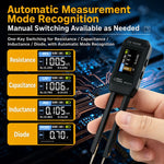 Pinzette digitali SMART SENSOR AR101A, tester LCR, pinzette per test di componenti SMD