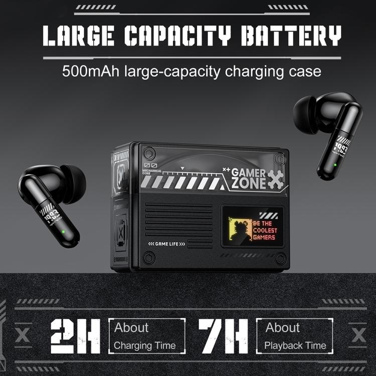 ONIKUMA TX602 Auricolari wireless Bluetooth tri-mode con cancellazione attiva del rumore (ANC+ENC) e riduzione del rumore, TX602