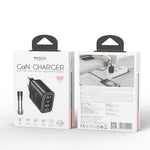 Caricabatterie digitale a tre porte Yesido YC120C da 25 W con cavo da USB-C/Type-C a USB-C/Type-C. Spina: spina europea., YC120C