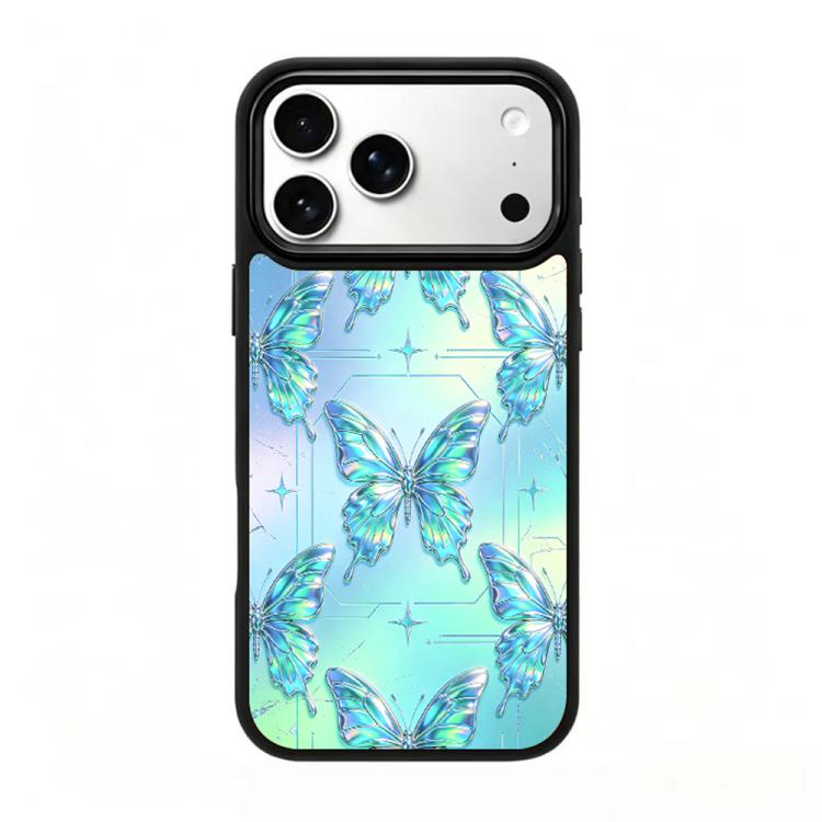 Custodia magnetica in silicone per iPhone 17 Pro con stampa colorata