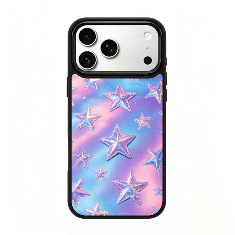Custodia magnetica in silicone per iPhone 17 Pro con stampa colorata