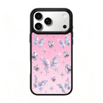 Custodia magnetica in silicone per iPhone 17 Pro con stampa colorata