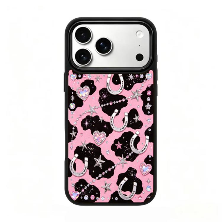Custodia magnetica in silicone per iPhone 17 Pro con stampa colorata