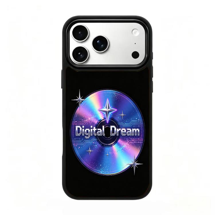Custodia magnetica in silicone per iPhone 17 Pro con stampa colorata